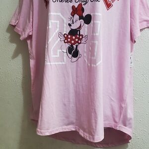 Disney Light Pink Top with Minnie Mouse